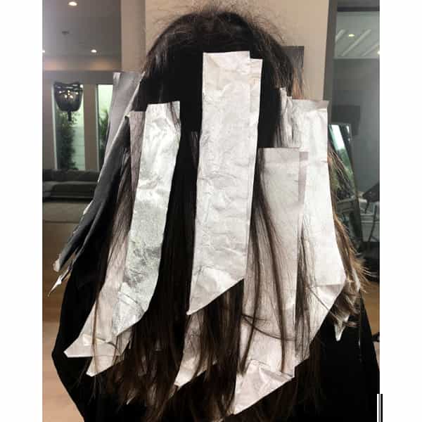 Brunette Foil Technique Color Formulas Video Tutorial Kenra Facebook Live Cassie Siskovic