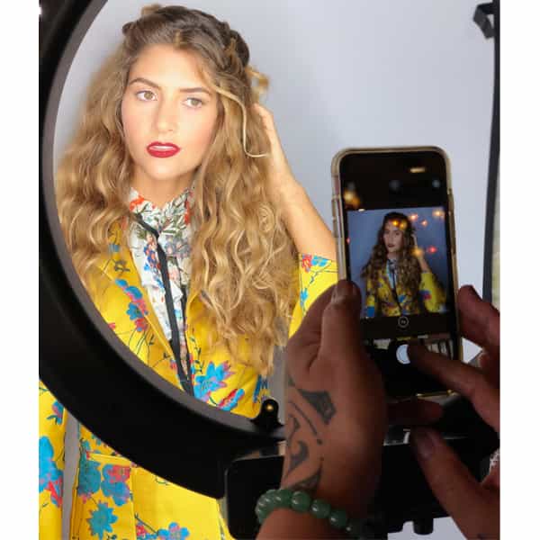 Hawaii Seminar Photo Shoot Instagram Photography Using A Ring Light In The Salon