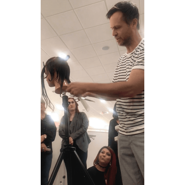Ulta Beauty Pro Team Carmody Homan @carmodyhoman 3 Techniques For Medium Length Haircuts Haircutting Cuts Cutting Midlength Removing Weight Building Graduation Side Swept Fringe