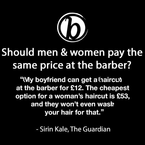 Why Do Men and Women Pay Different Prices At The Barber For Haircuts