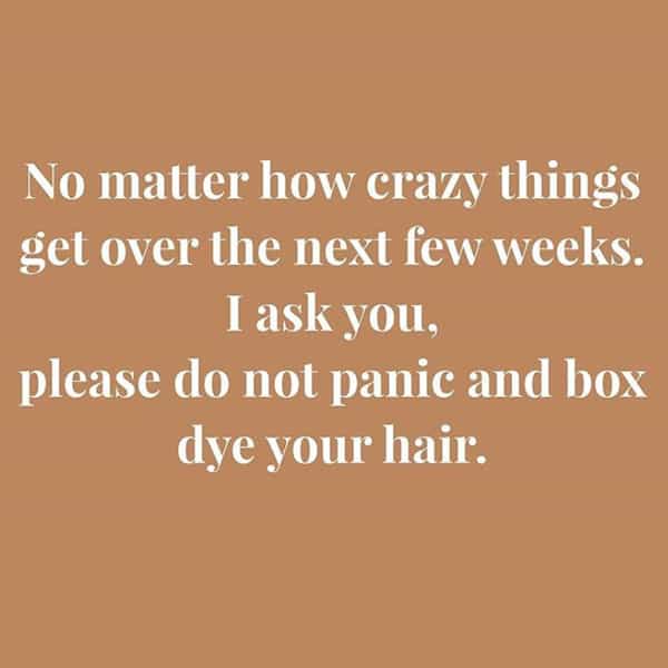 How To Prevent Clients From Using Box Dye Color During Coronavirus
