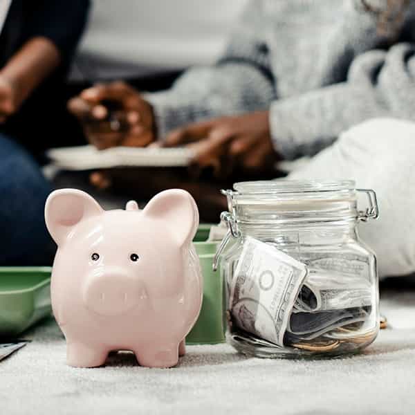 retirement savings piggy ban