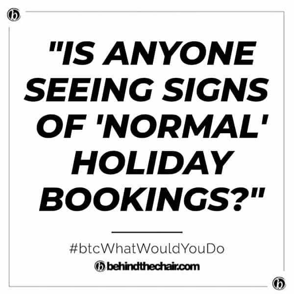 salon holiday busy season booking