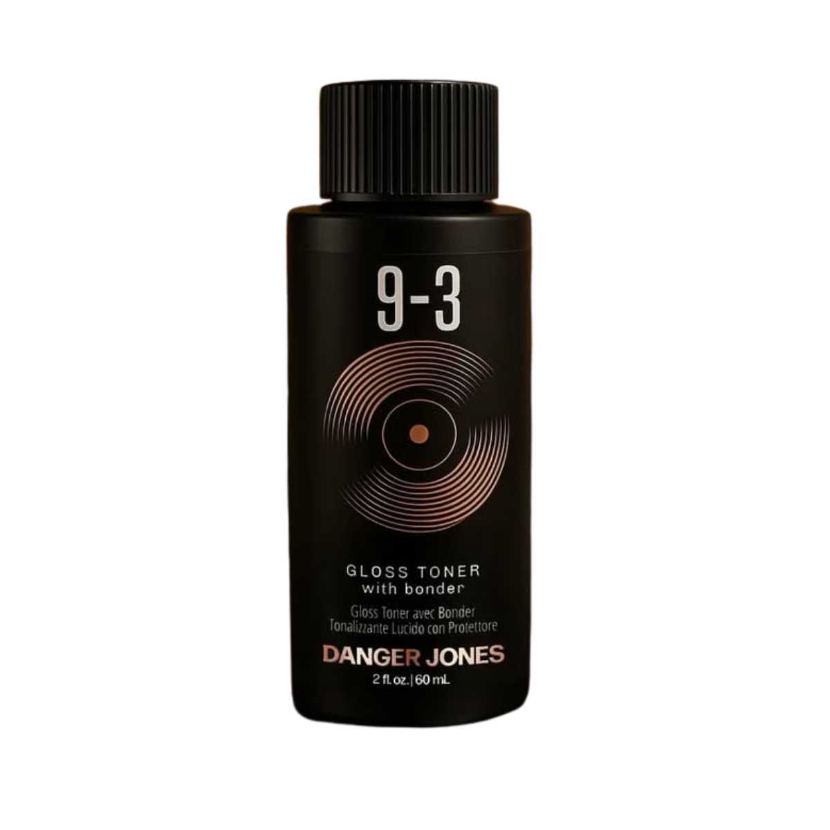 Danger Jones Gloss Toner with Bonder on display