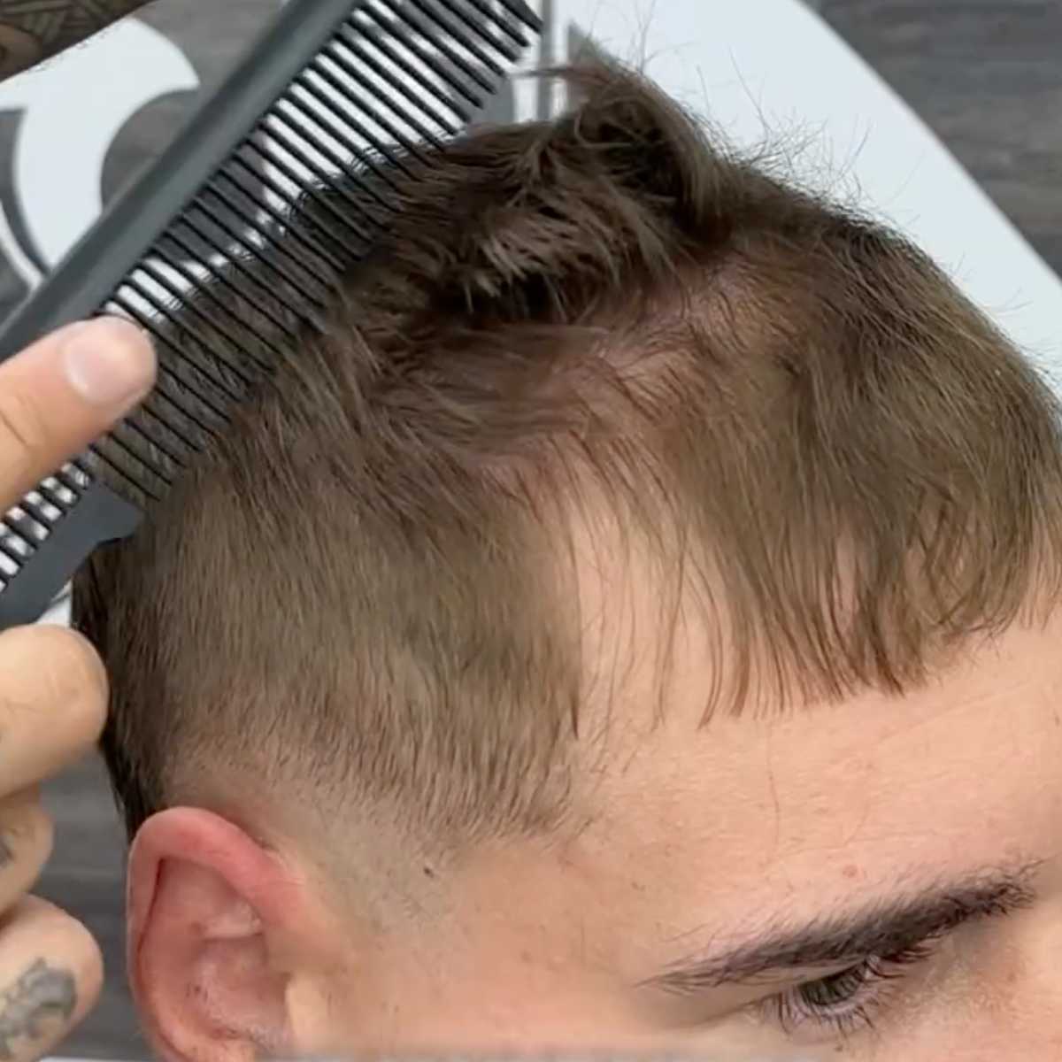 How To Cut Men's Haircuts for Fine and Thinning Hair Photo Credit Instagram via @caleb_heke