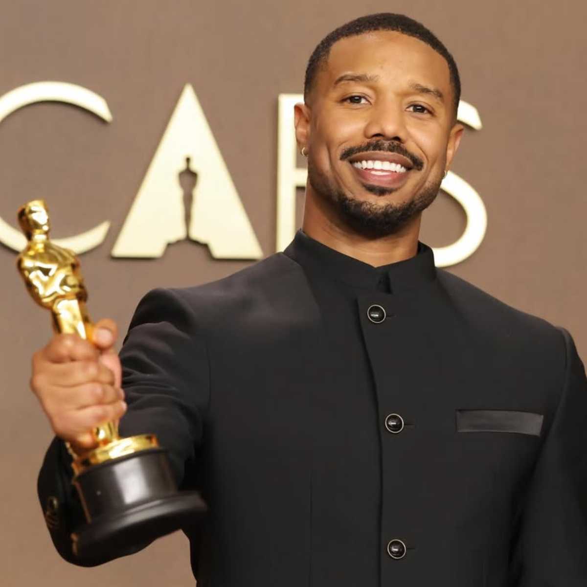 best mens hair 2026 oscar winner Michael B. Jordan _ Photo Credit Instagram via @tashareikobrown