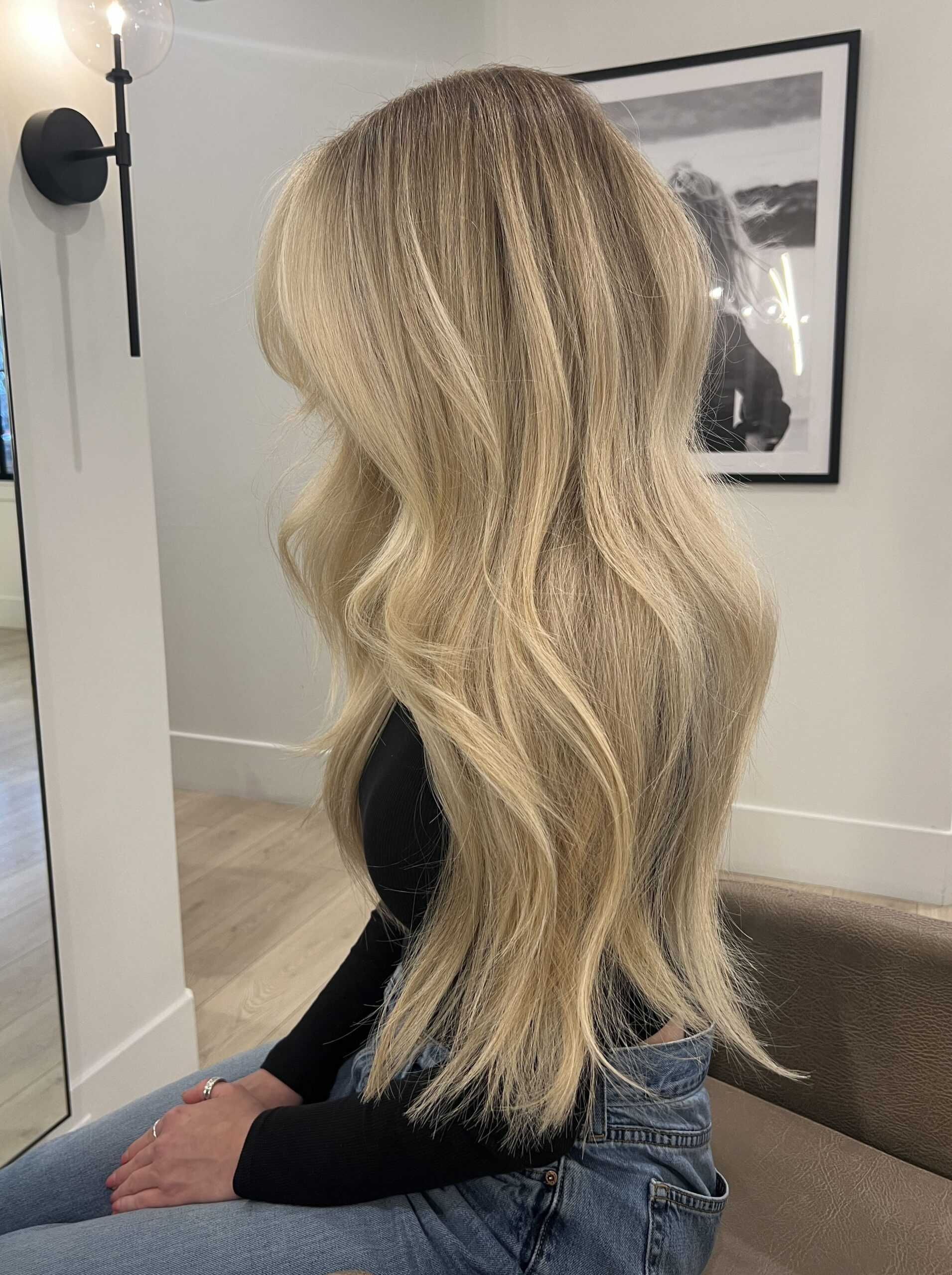 Blondes winner entry by hairstylist @NatalieMckellHair for the 2024 #ONESHOT Hair Awards Hot Shot