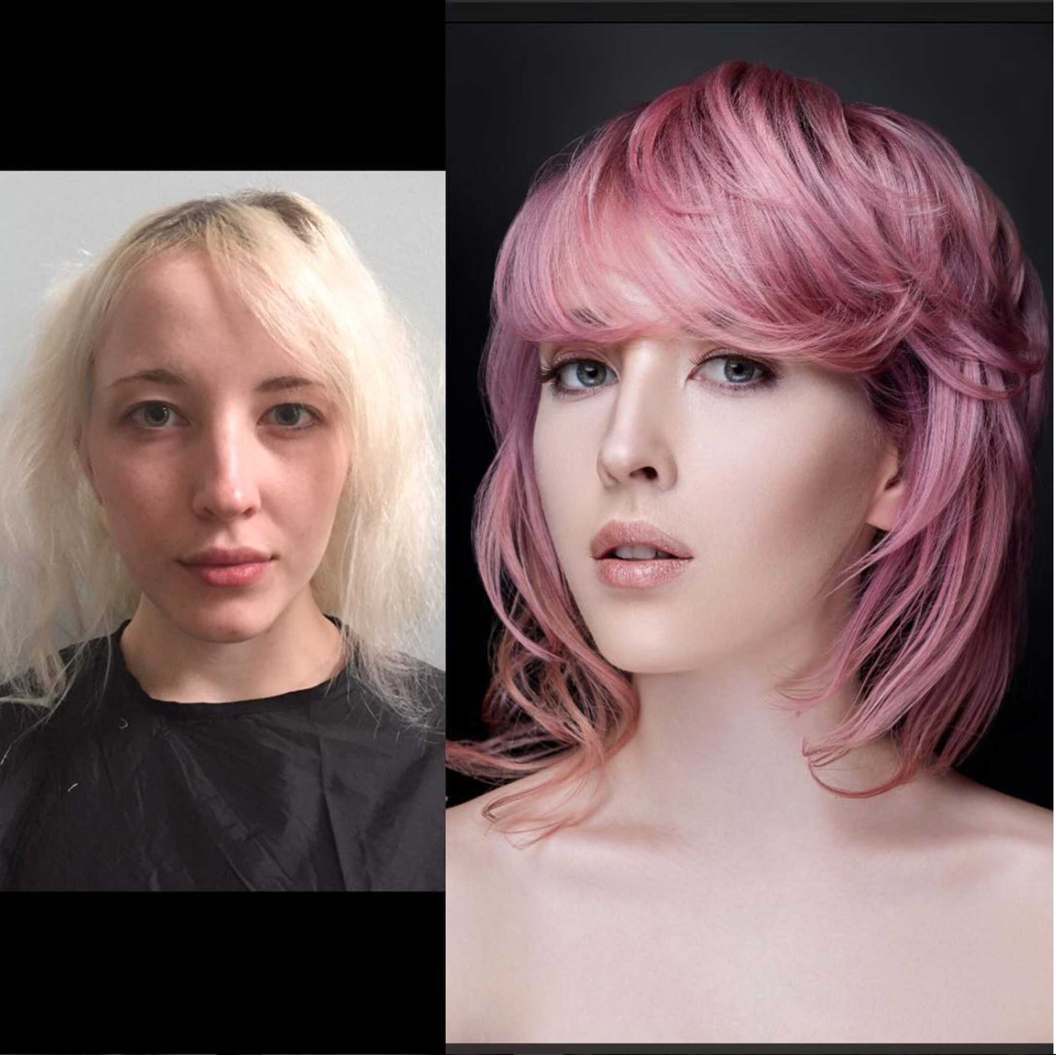 @sharontrantereducation — Transformation ONESHOT Hair Awards entry