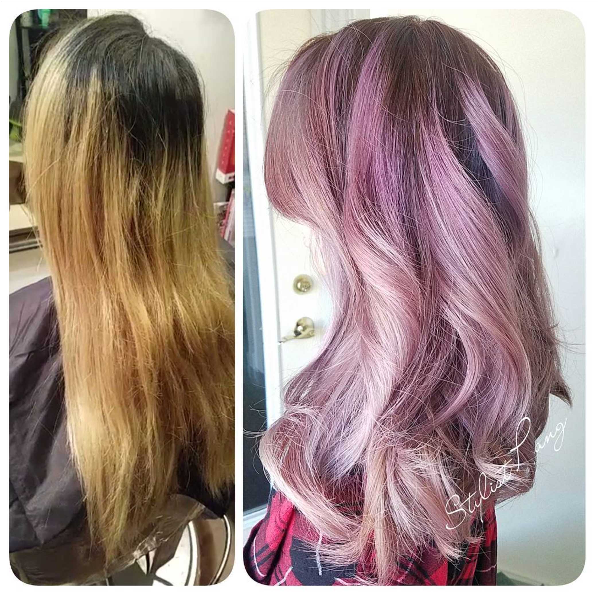 @stylistpang — Transformation ONESHOT Hair Awards entry