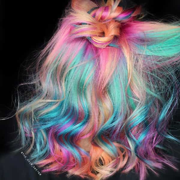 @the_hair_doctor — Vibrant ONESHOT Hair Awards entry
