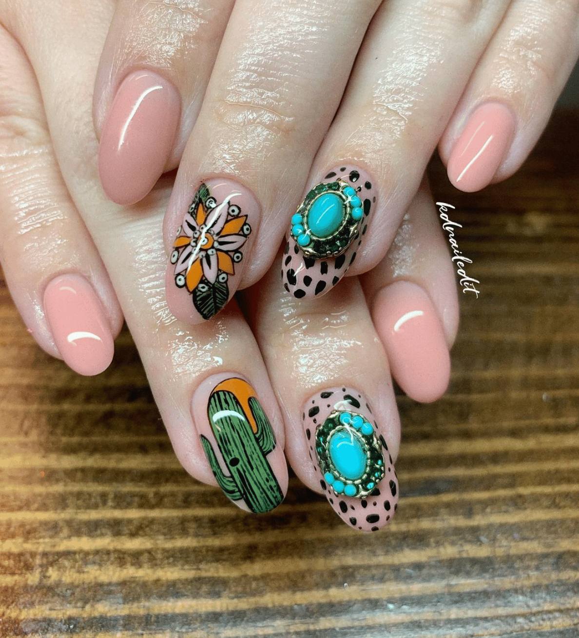 @kdnailedit — Nails ONESHOT Hair Awards entry