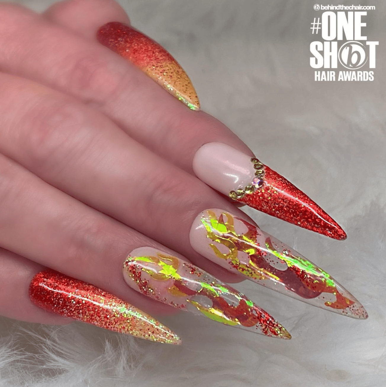@nails_by_wendi — Nails ONESHOT Hair Awards entry