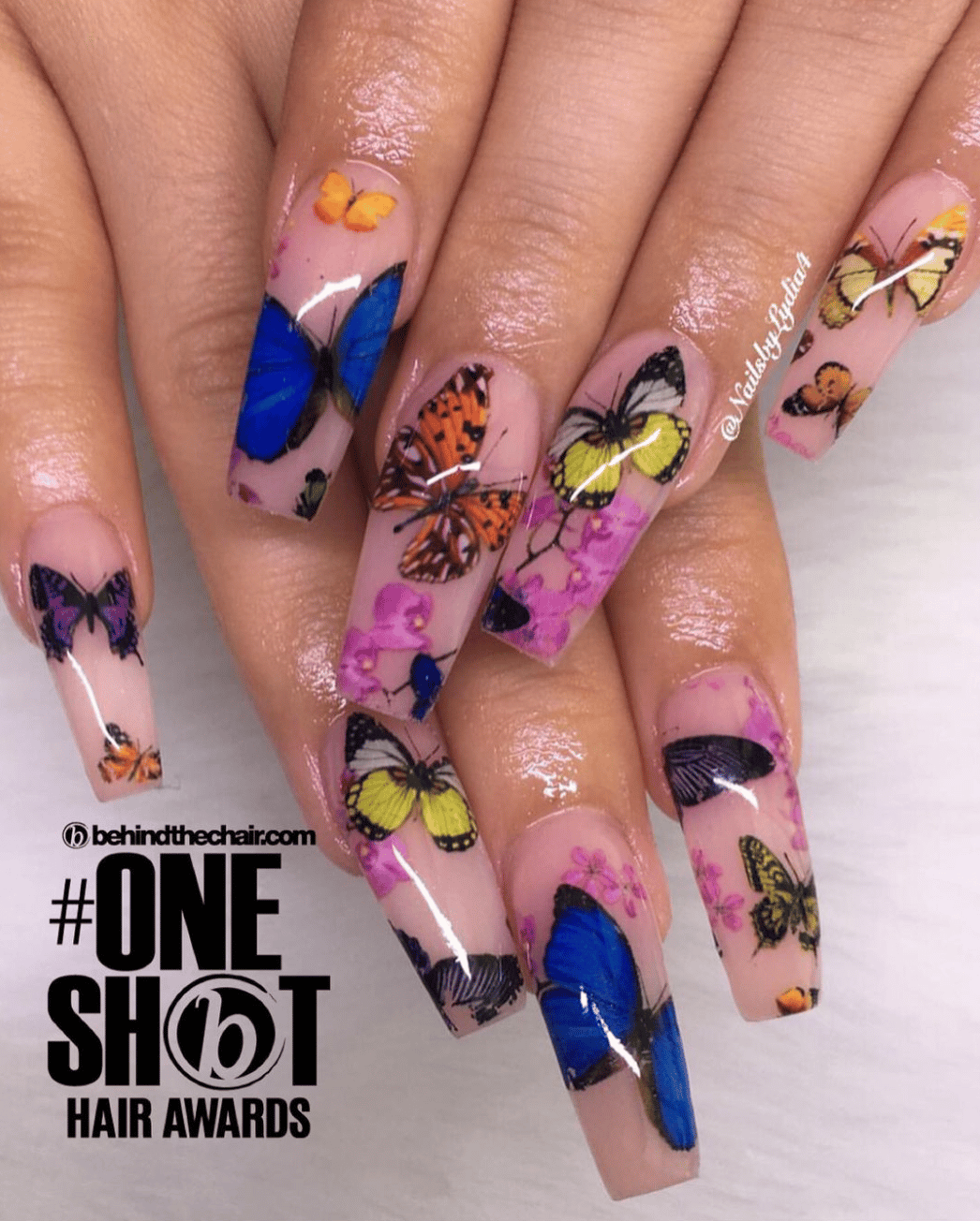 @nailsbylydia4 — Nails ONESHOT Hair Awards entry