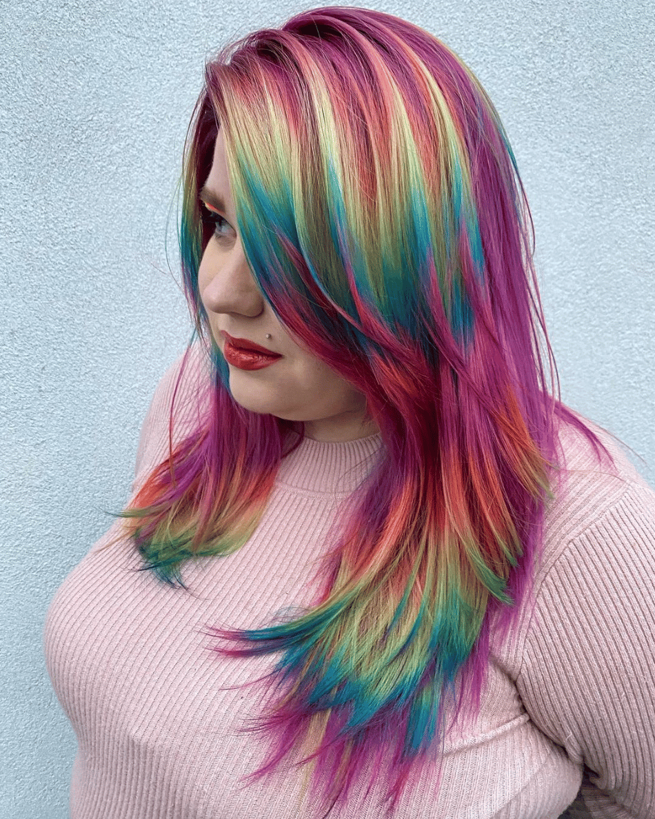 @maryh.ott — Unconventional Color ONESHOT Hair Awards entry