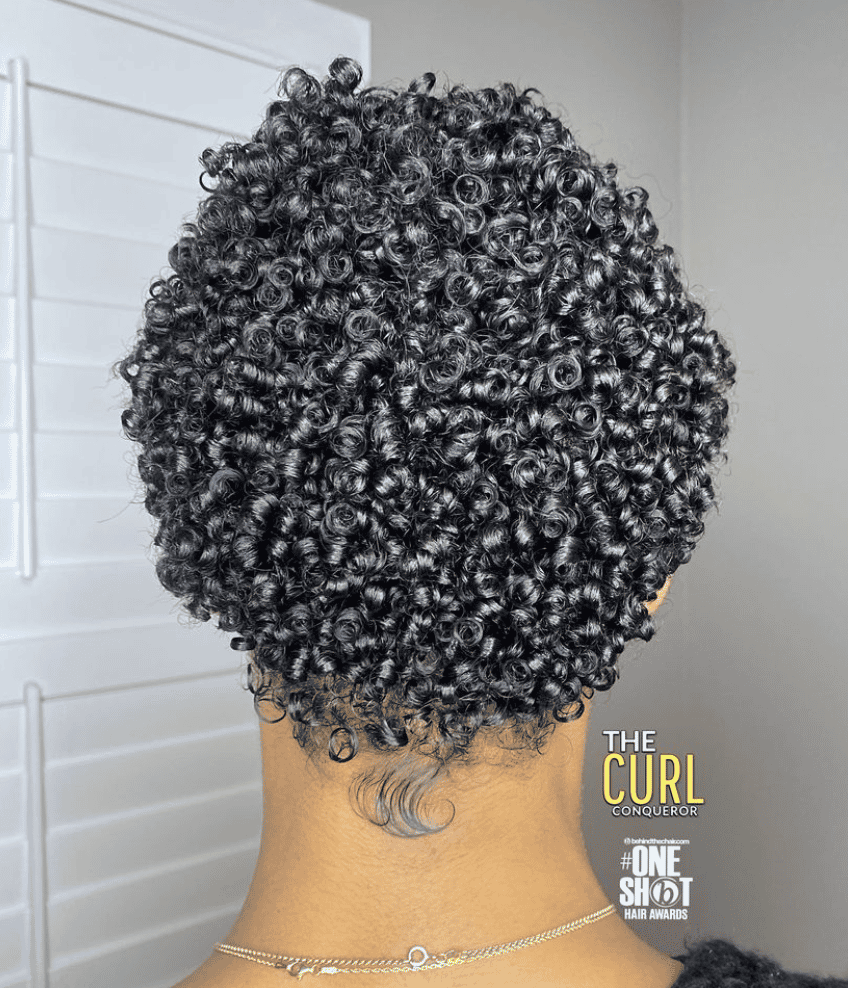 @thecurlconqueror — Natural Texture ONESHOT Hair Awards entry