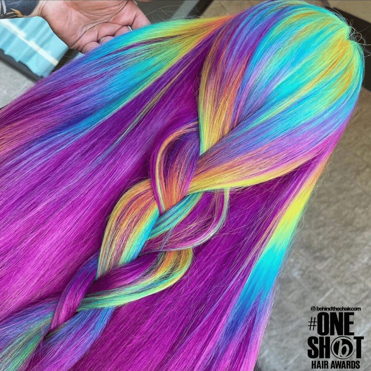 @thevividvillain — Unconventional Color ONESHOT Hair Awards entry