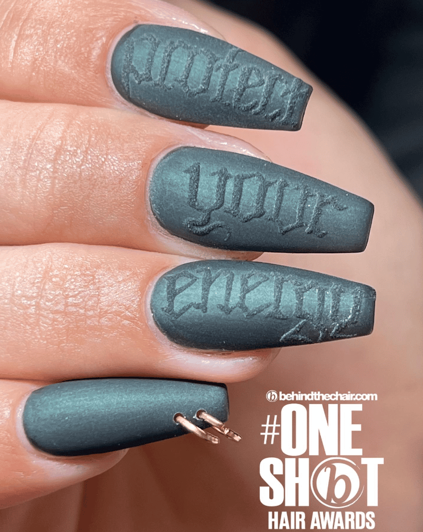 @handittoheather — Nails ONESHOT Hair Awards entry