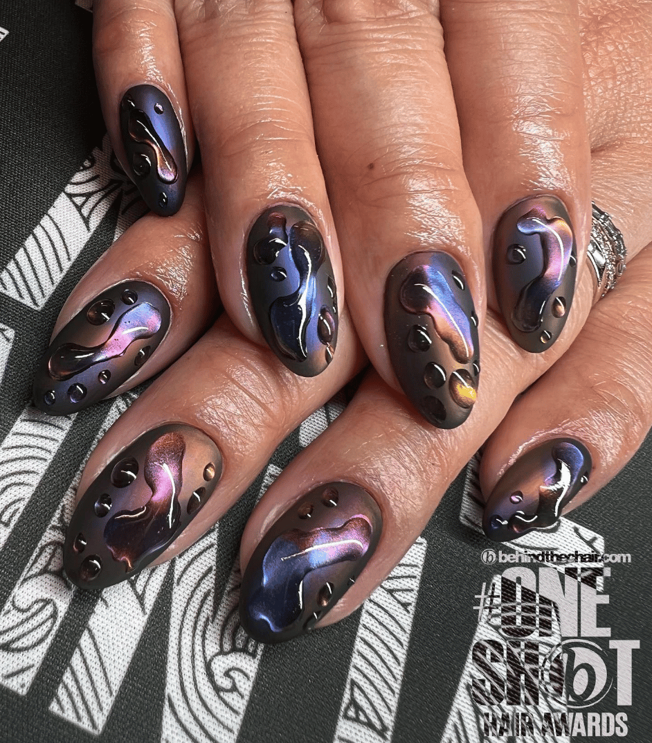 @nailninja_mpls — Nails ONESHOT Hair Awards entry