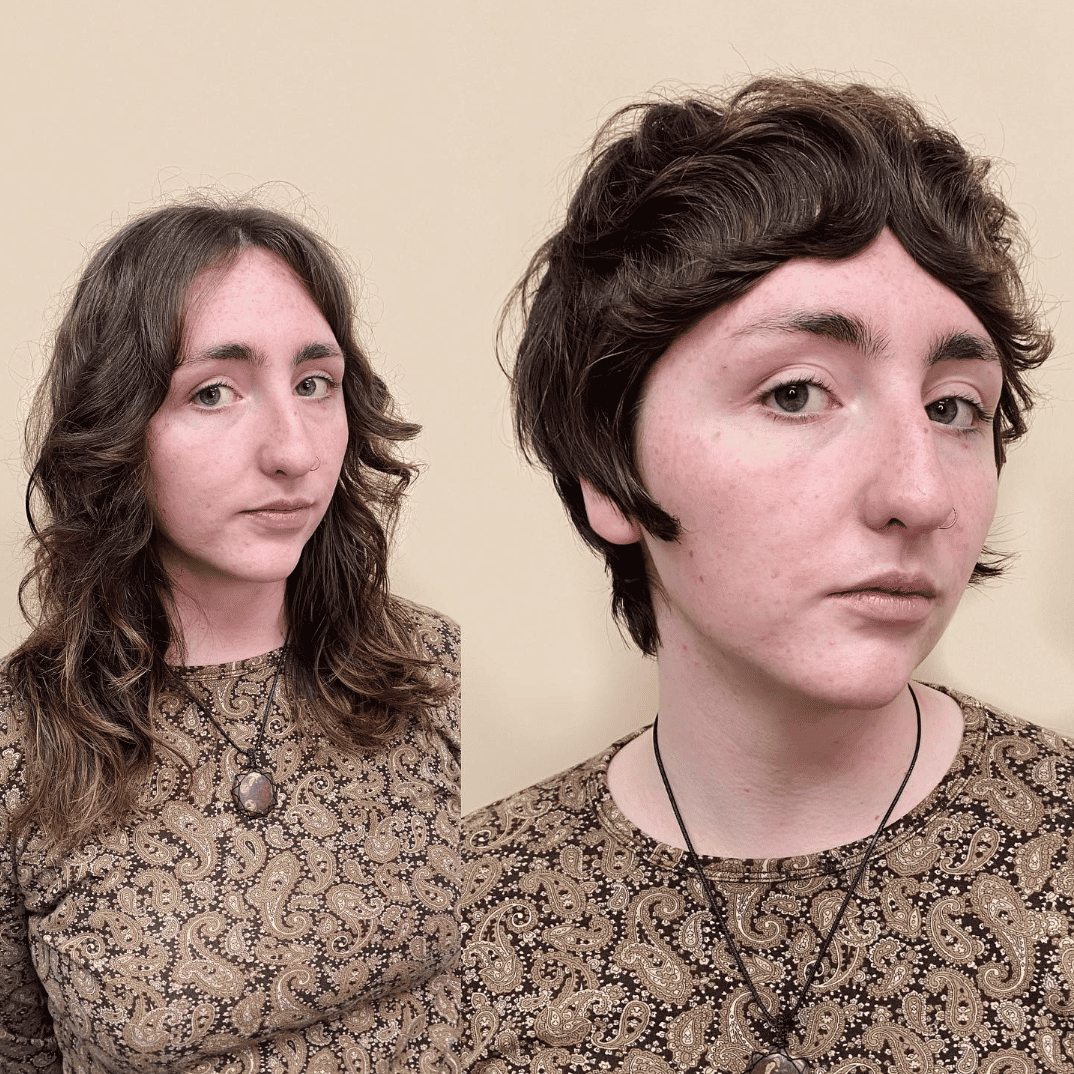 @olivethehairapist — Cut Transformation ONESHOT Hair Awards entry