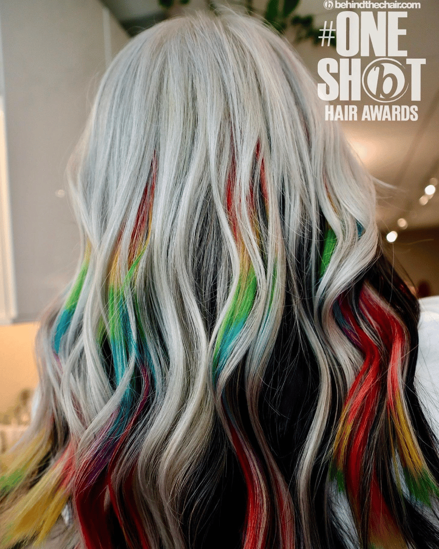 @rozeylocks — Creative Color ONESHOT Hair Awards entry