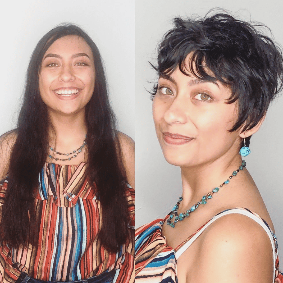 @swankyhairdesign — Cut Transformation ONESHOT Hair Awards entry
