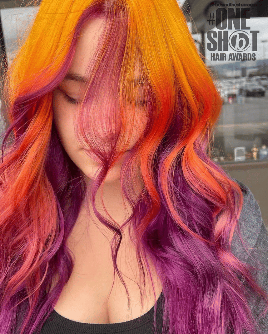 @thevividvillain — Creative Color ONESHOT Hair Awards entry