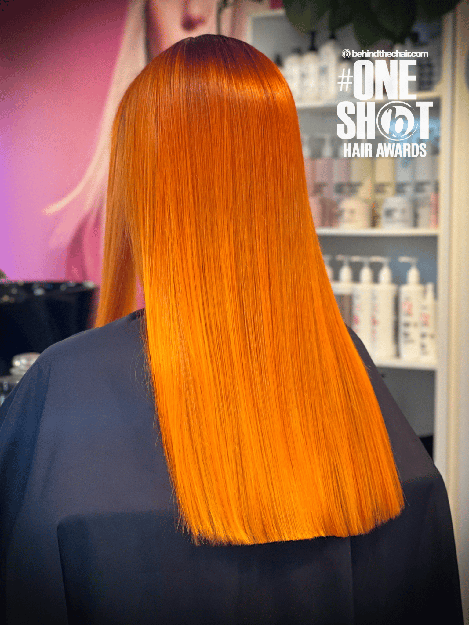 Casey-Leigh Theron — Reds ONESHOT Hair Awards entry