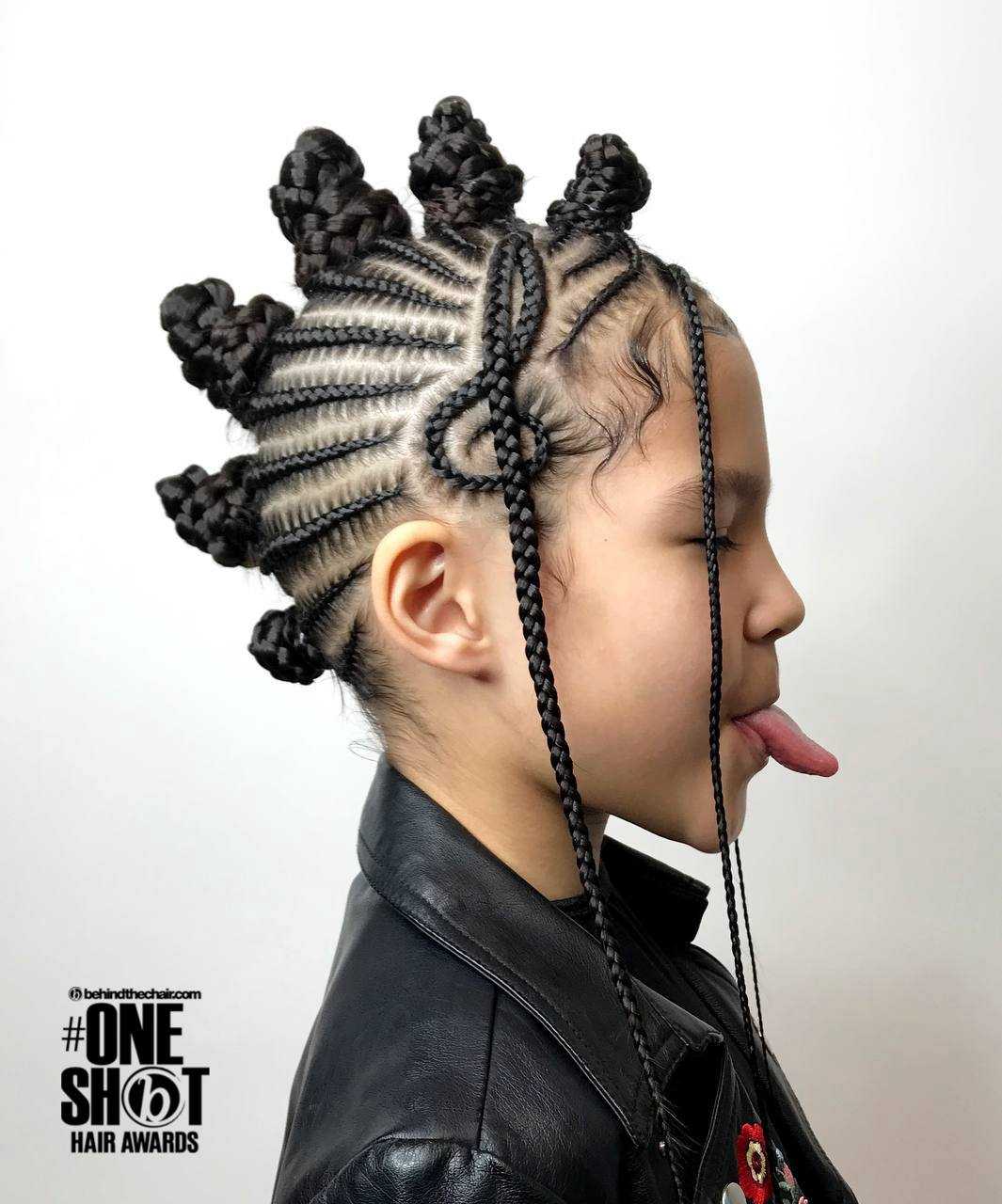Xenia Panda — Intricate Braids & Twists ONESHOT Hair Awards entry