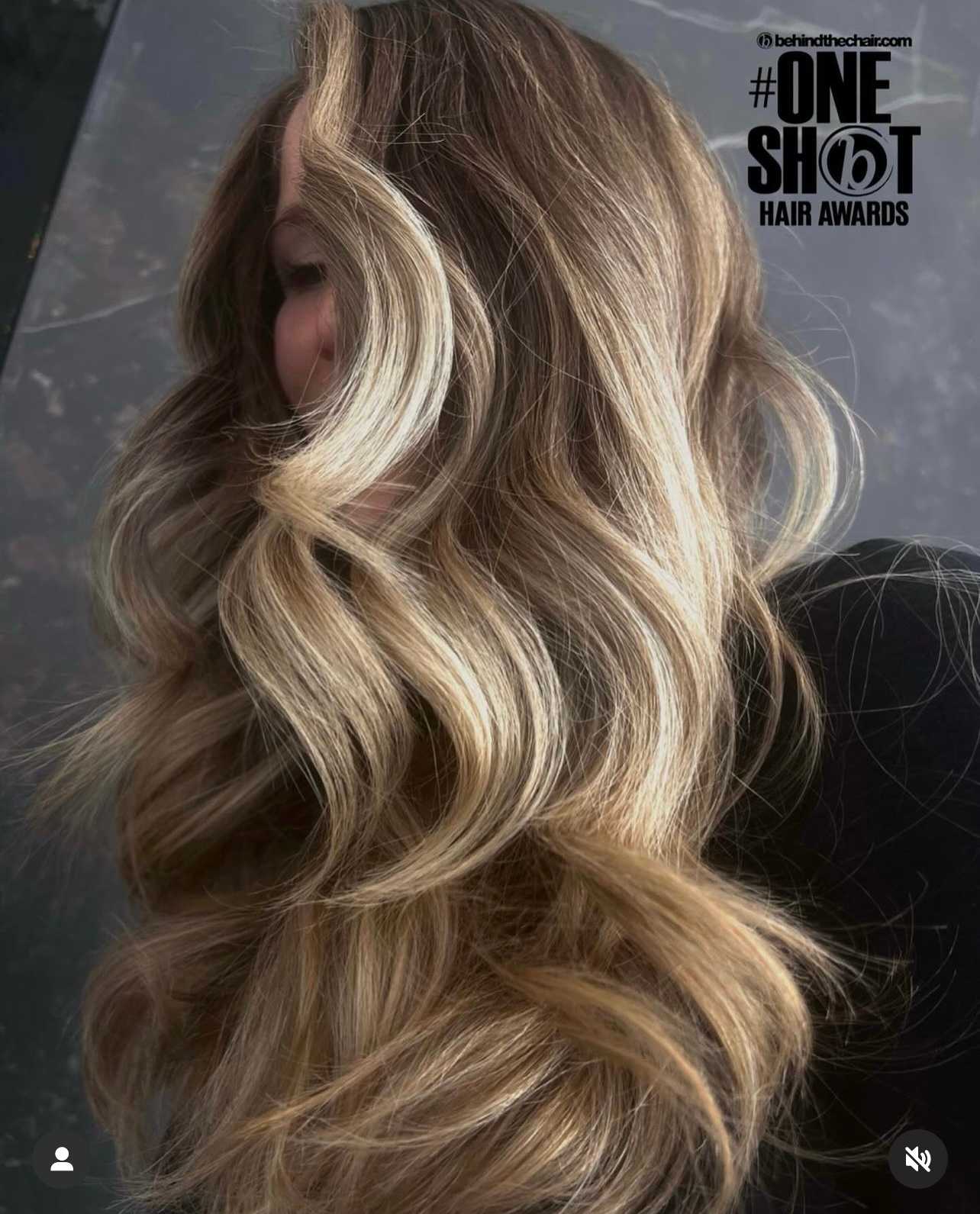 Abbe Kierstein — Warm Balayage ONESHOT Hair Awards entry