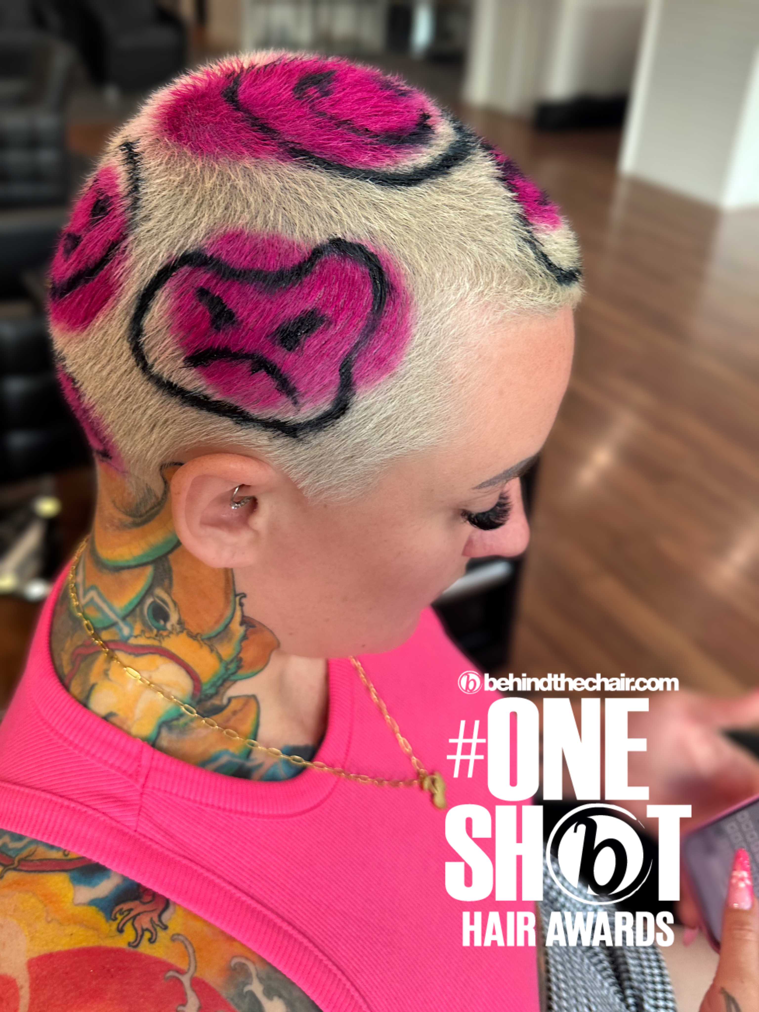 Amy Bennett — Hair Tattoo ONESHOT Hair Awards entry