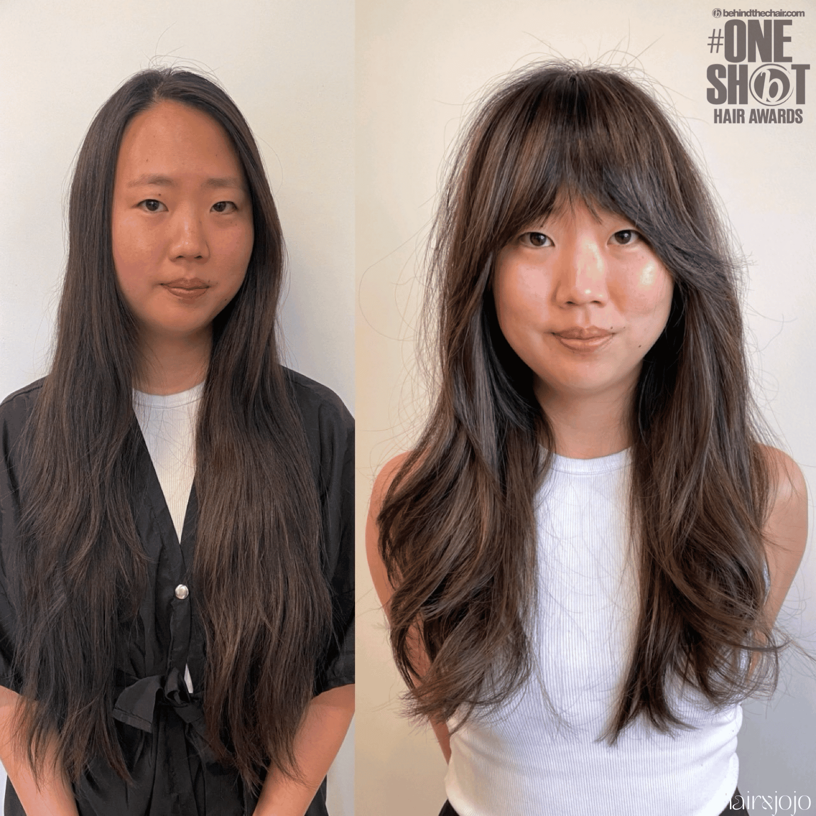 Joanne Chung — Cut Transformation ONESHOT Hair Awards entry