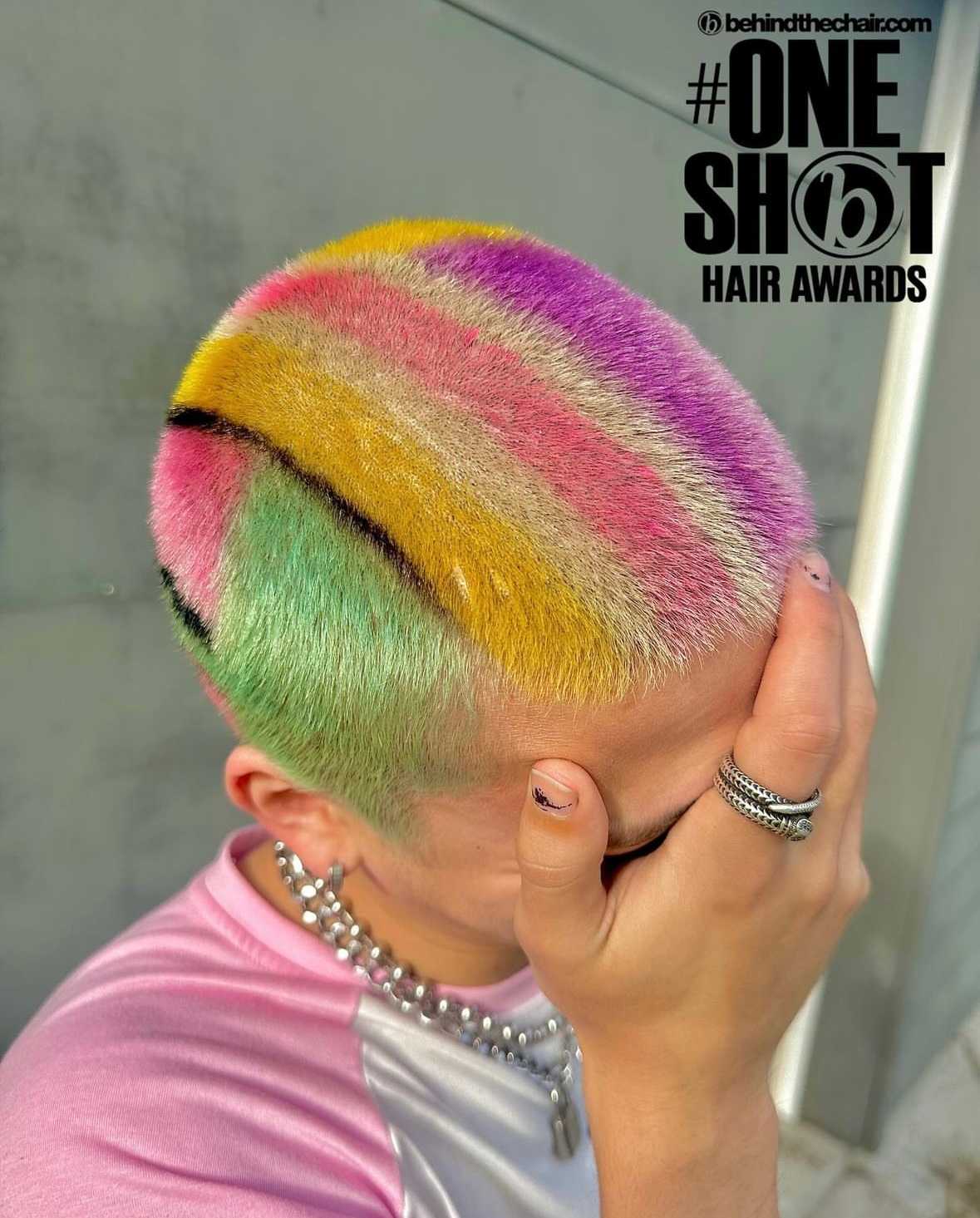 Ruby Fyfe — Hair Tattoo ONESHOT Hair Awards entry