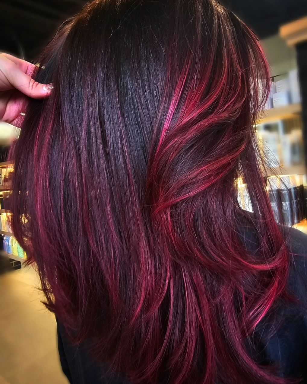Arielle Berrian — Reds ONESHOT Hair Awards entry