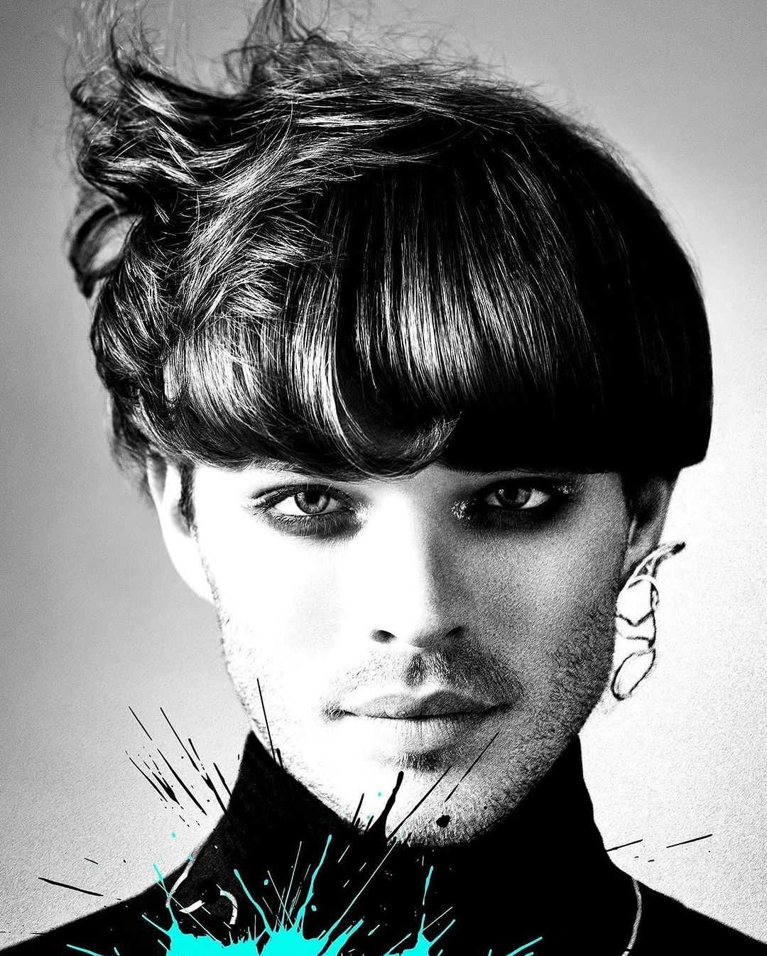 Caroline Sanderson — Men's Collection ONESHOT Hair Awards entry