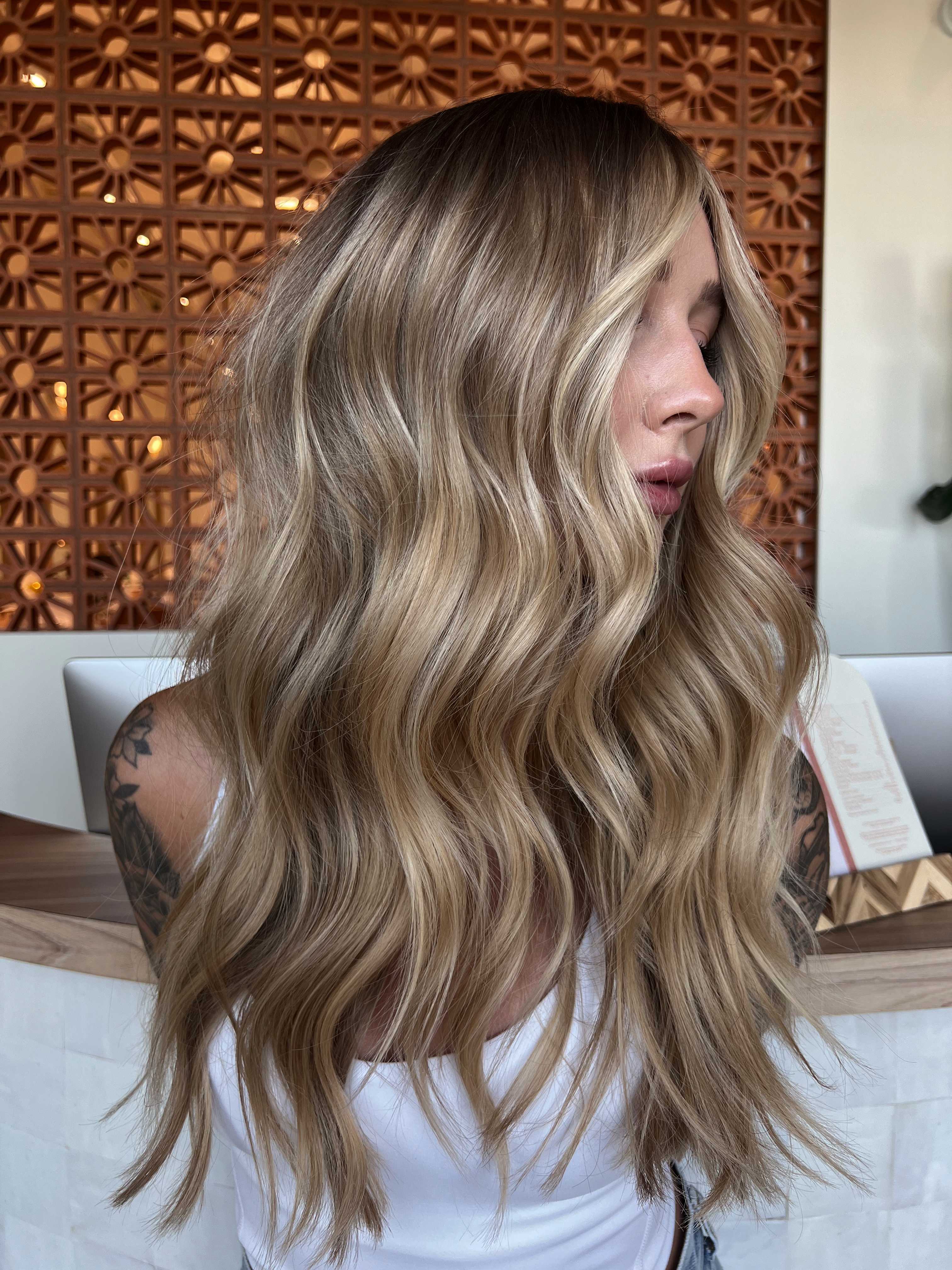 Jessica Vanderwouden — Warm Balayage ONESHOT Hair Awards entry