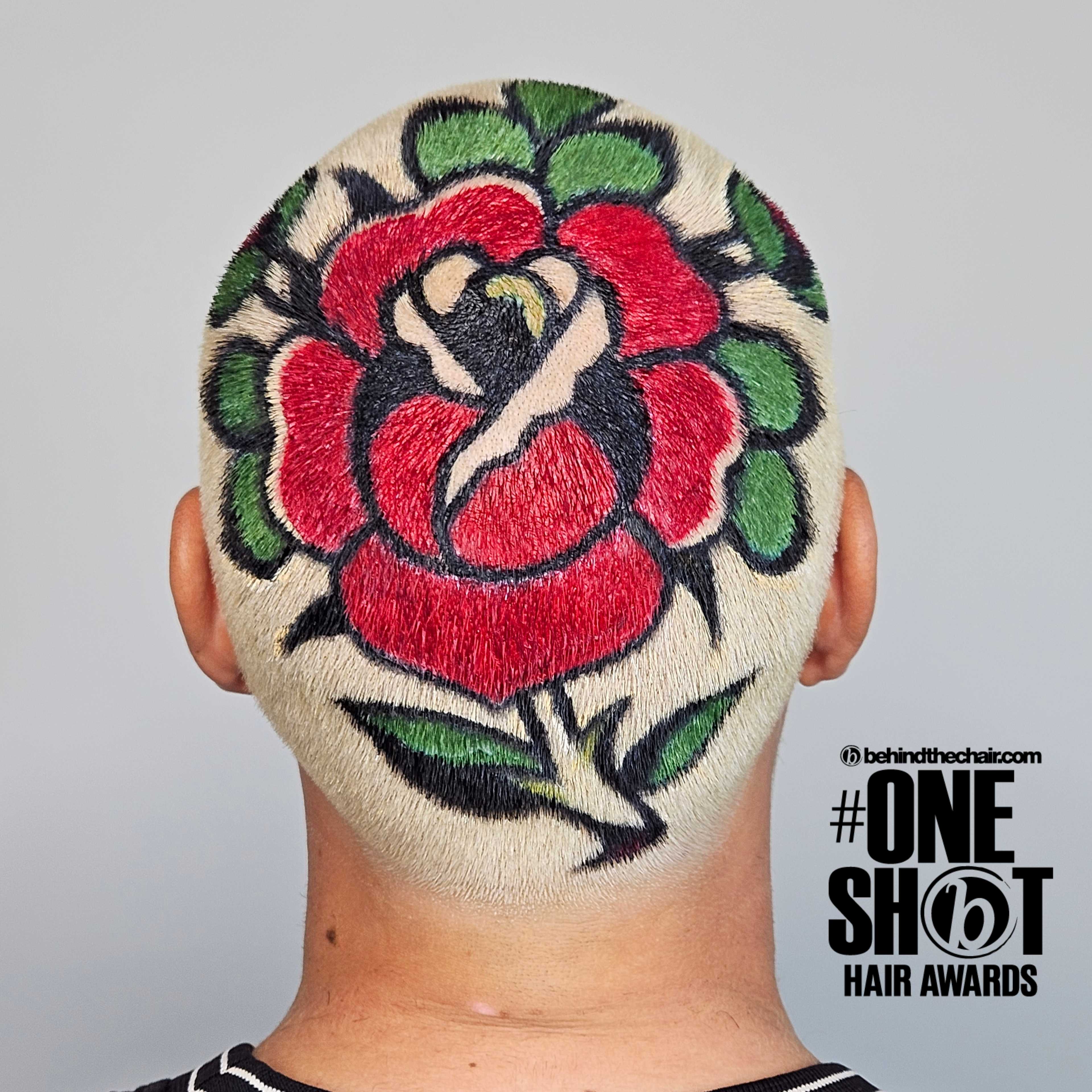Robin Killoran — Hair Tattoo ONESHOT Hair Awards entry