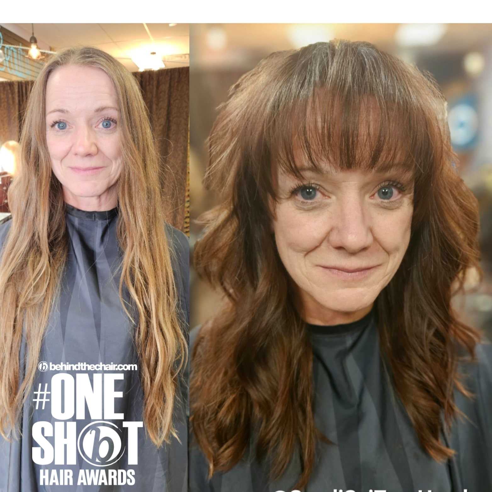 Sandi Bates — Cut Transformation ONESHOT Hair Awards entry