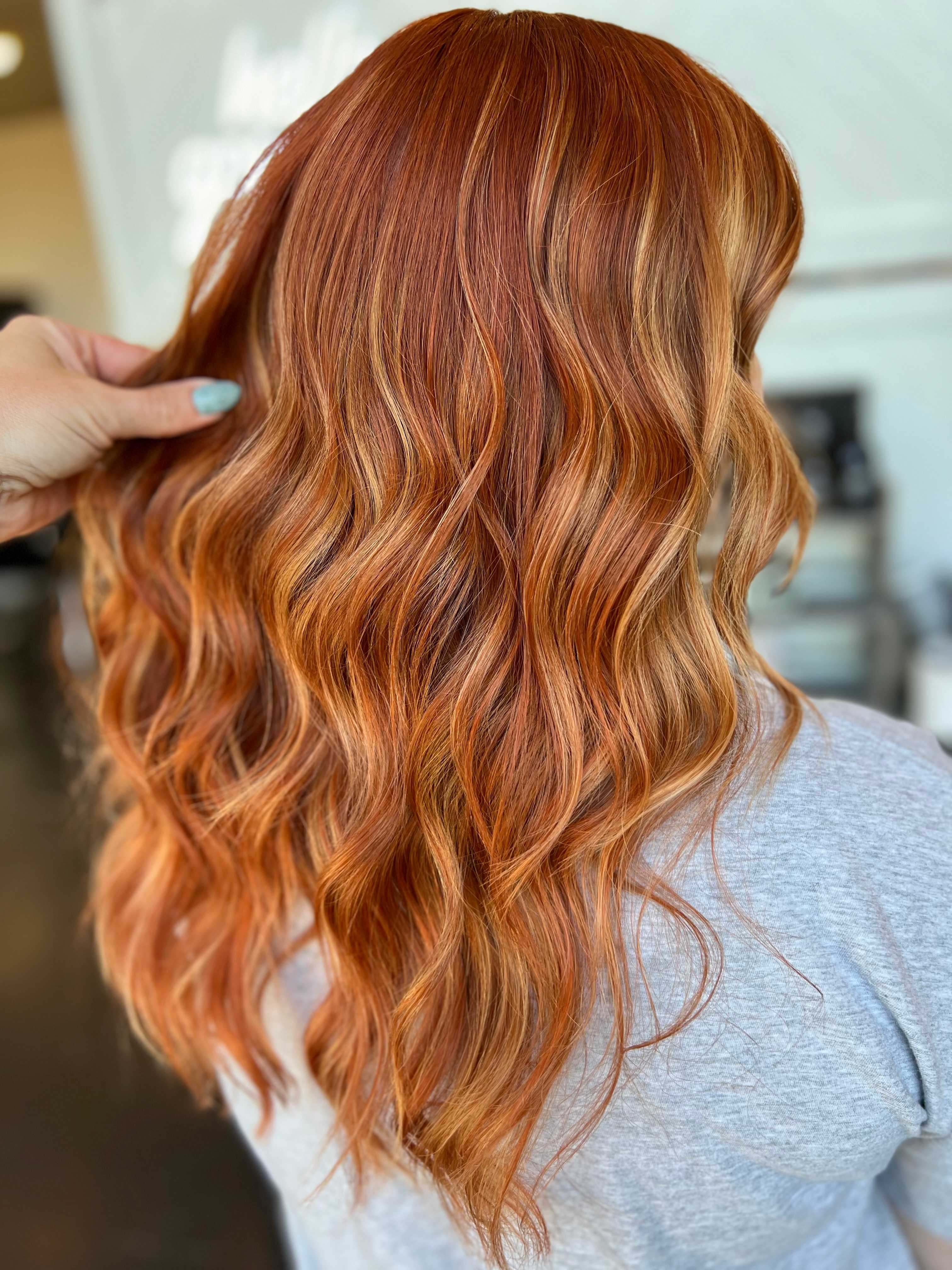 Allie Burton — Warm Balayage ONESHOT Hair Awards entry