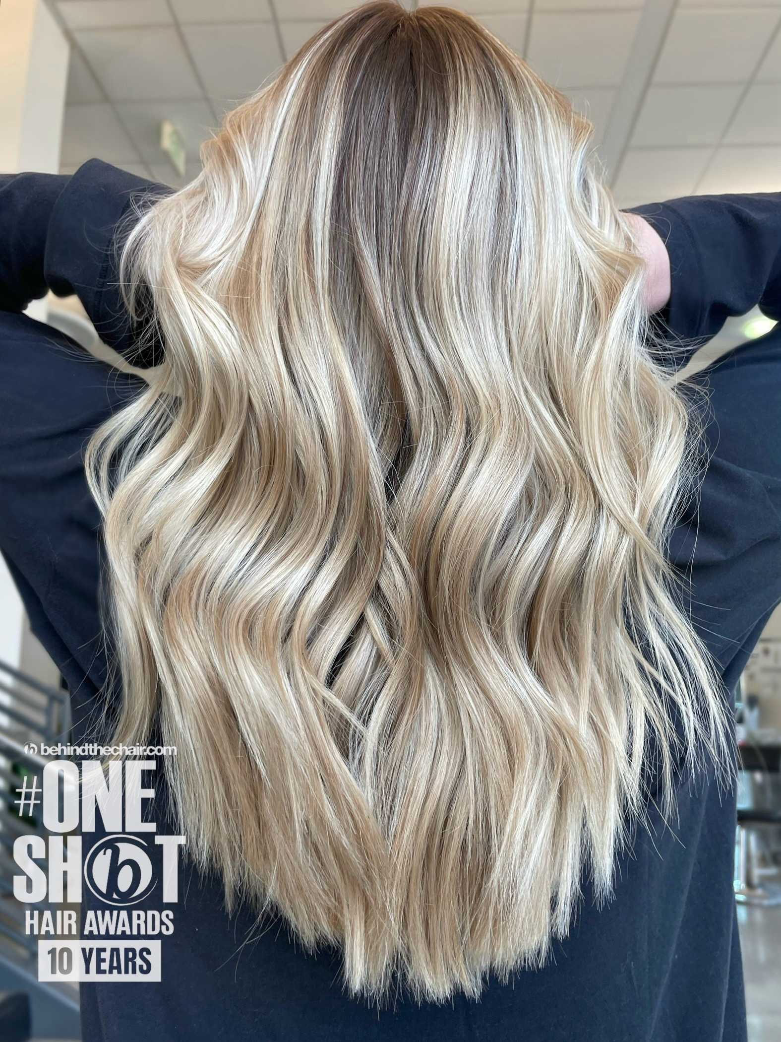 Janet Flores — Warm Balayage ONESHOT Hair Awards entry