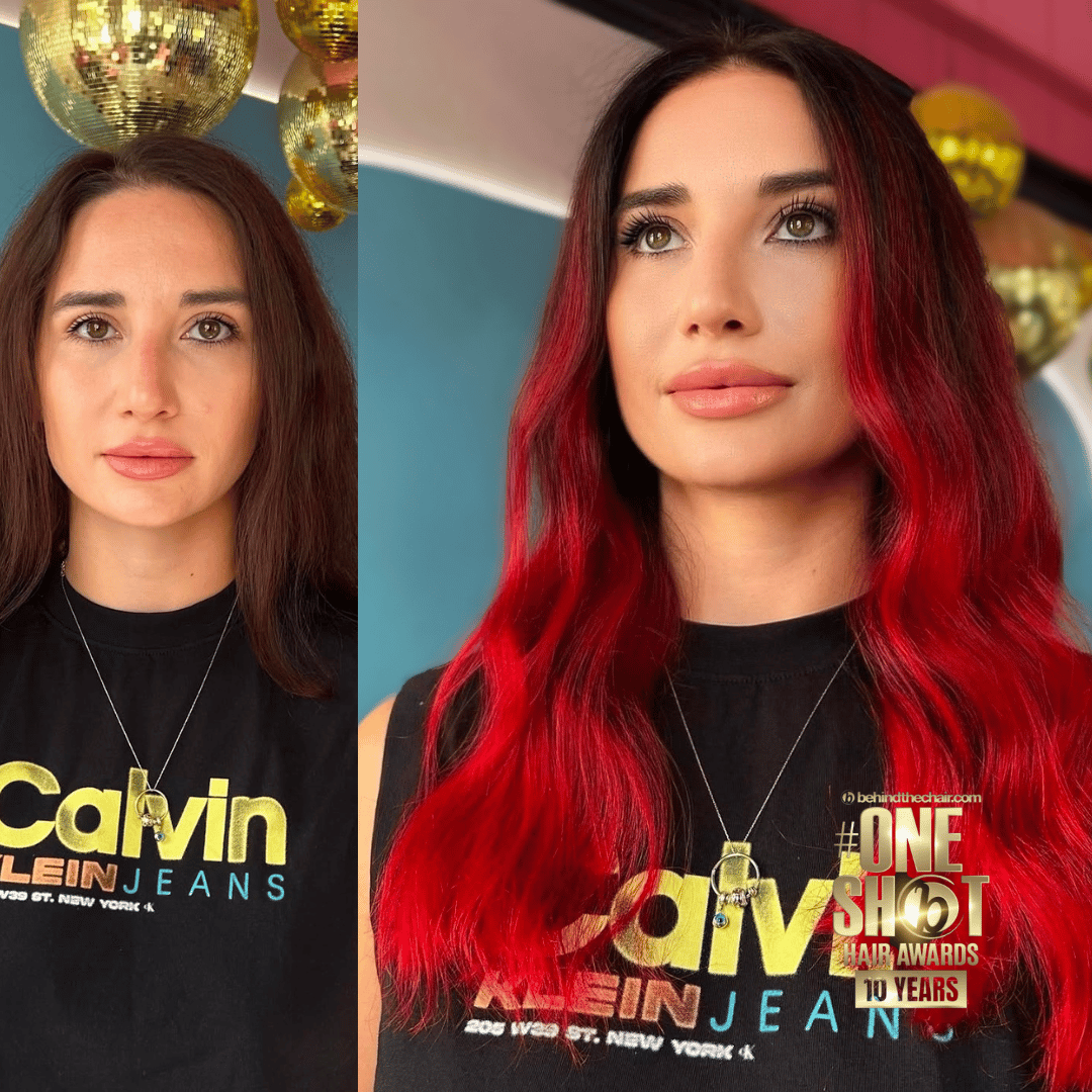 Julia Didkivskyi — Color Transformation ONESHOT Hair Awards entry