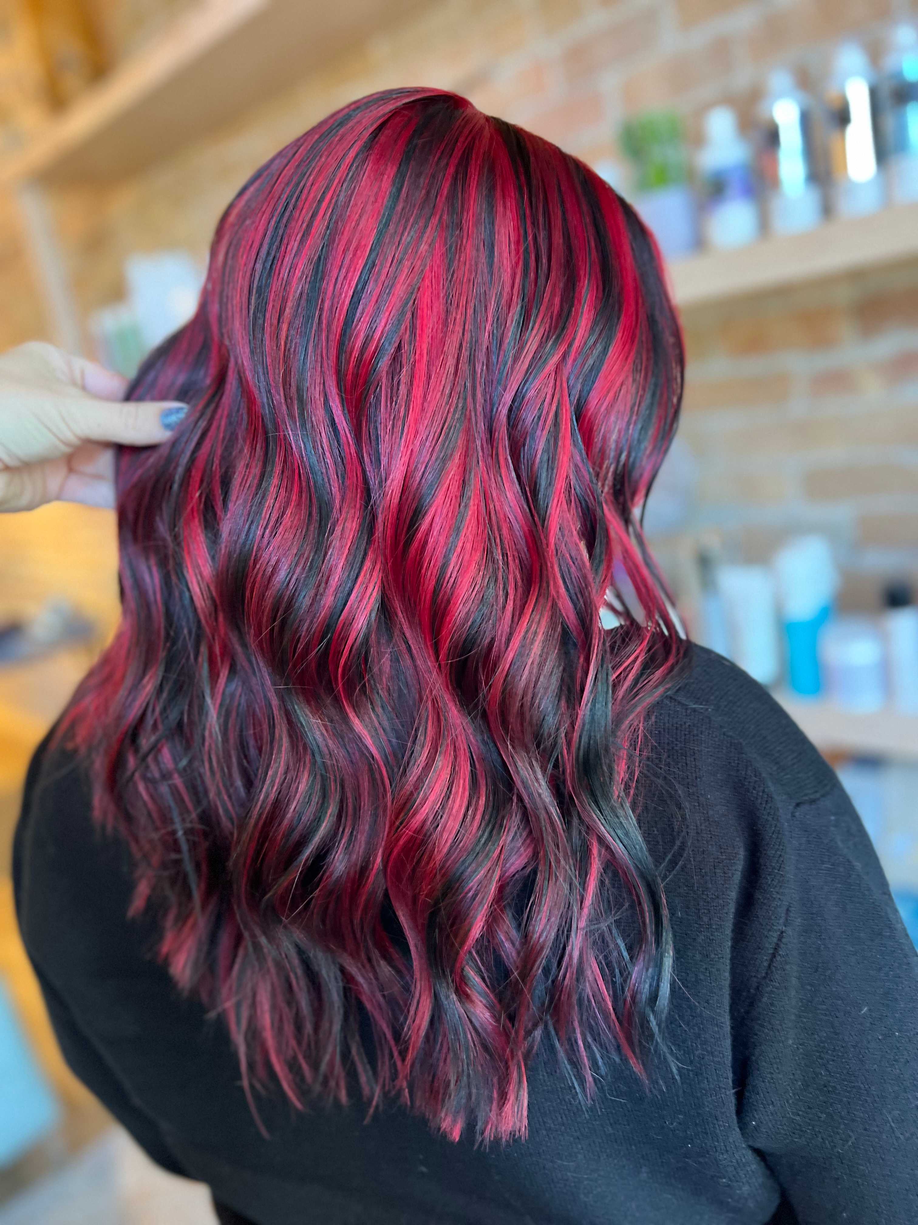 Allie Burton — Color Blocking ONESHOT Hair Awards entry