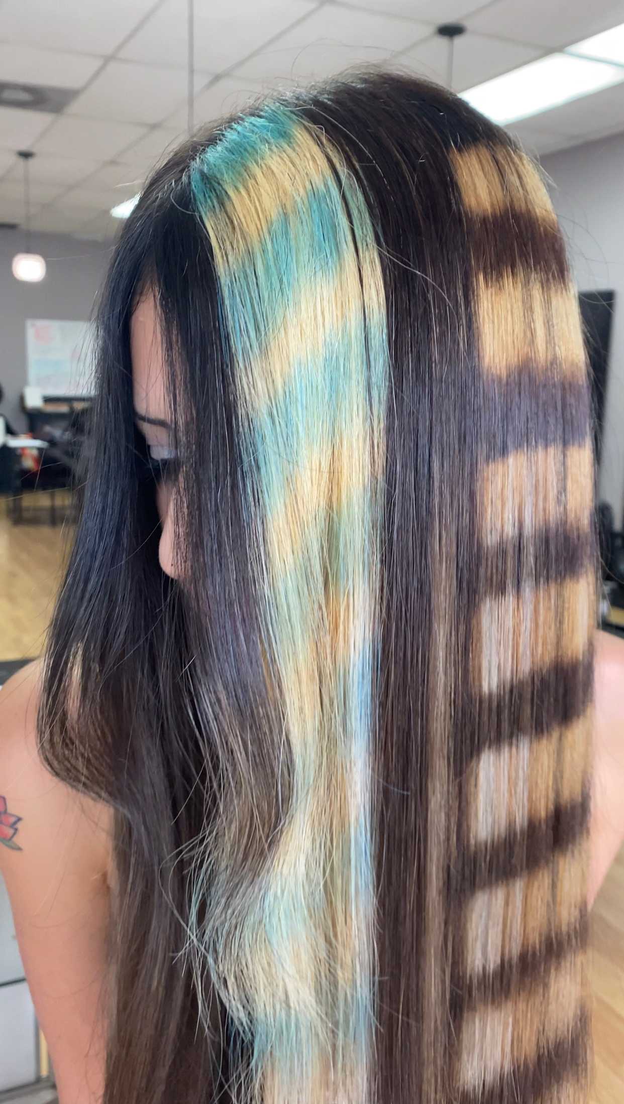 Anitza Navarro — Color Blocking ONESHOT Hair Awards entry