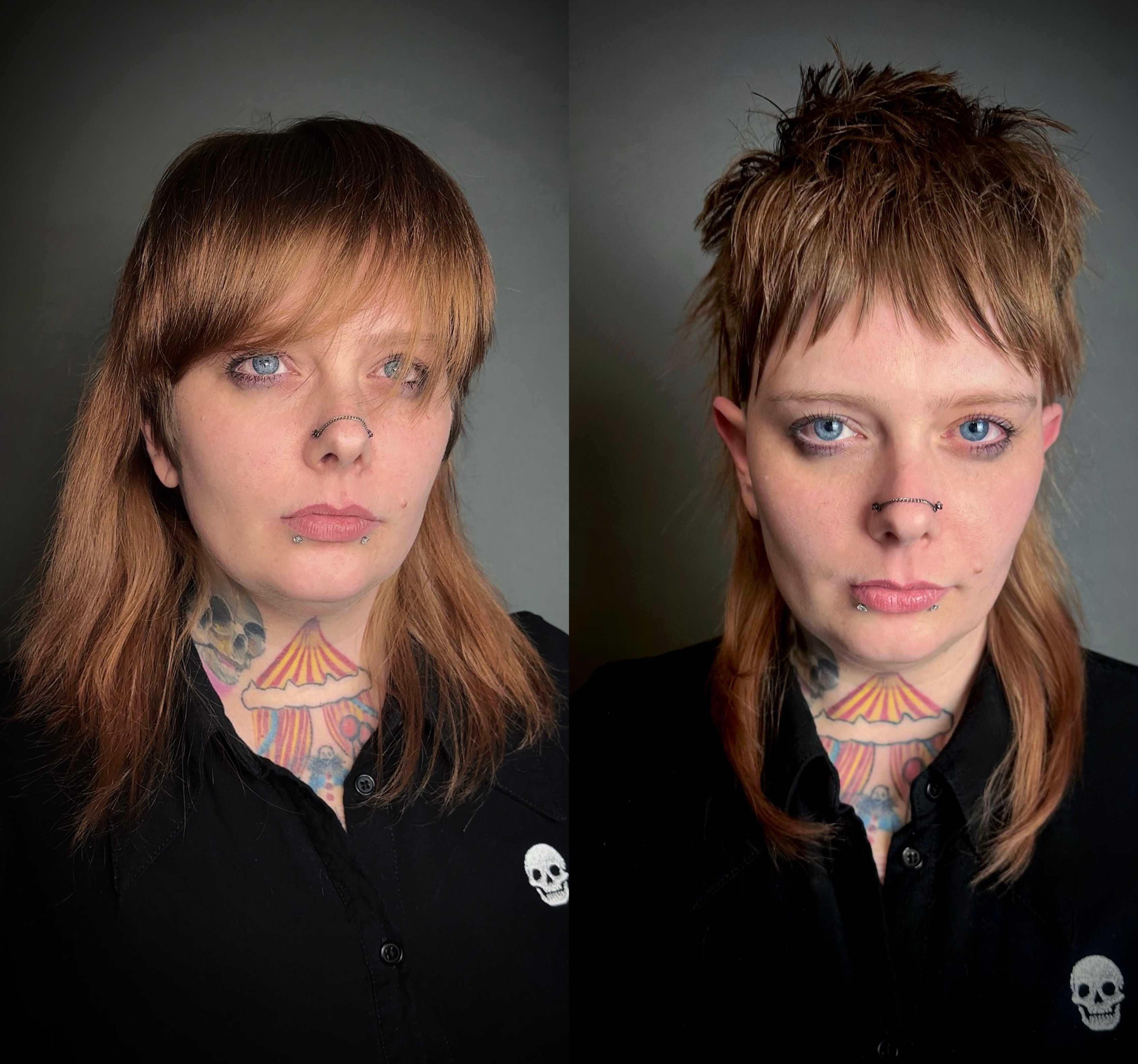 Khalee Chase — Cut Transformation ONESHOT Hair Awards entry