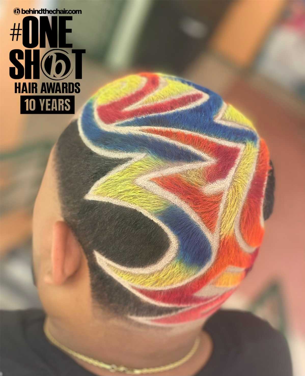 Angel Santiago — Hair Tattoo ONESHOT Hair Awards entry