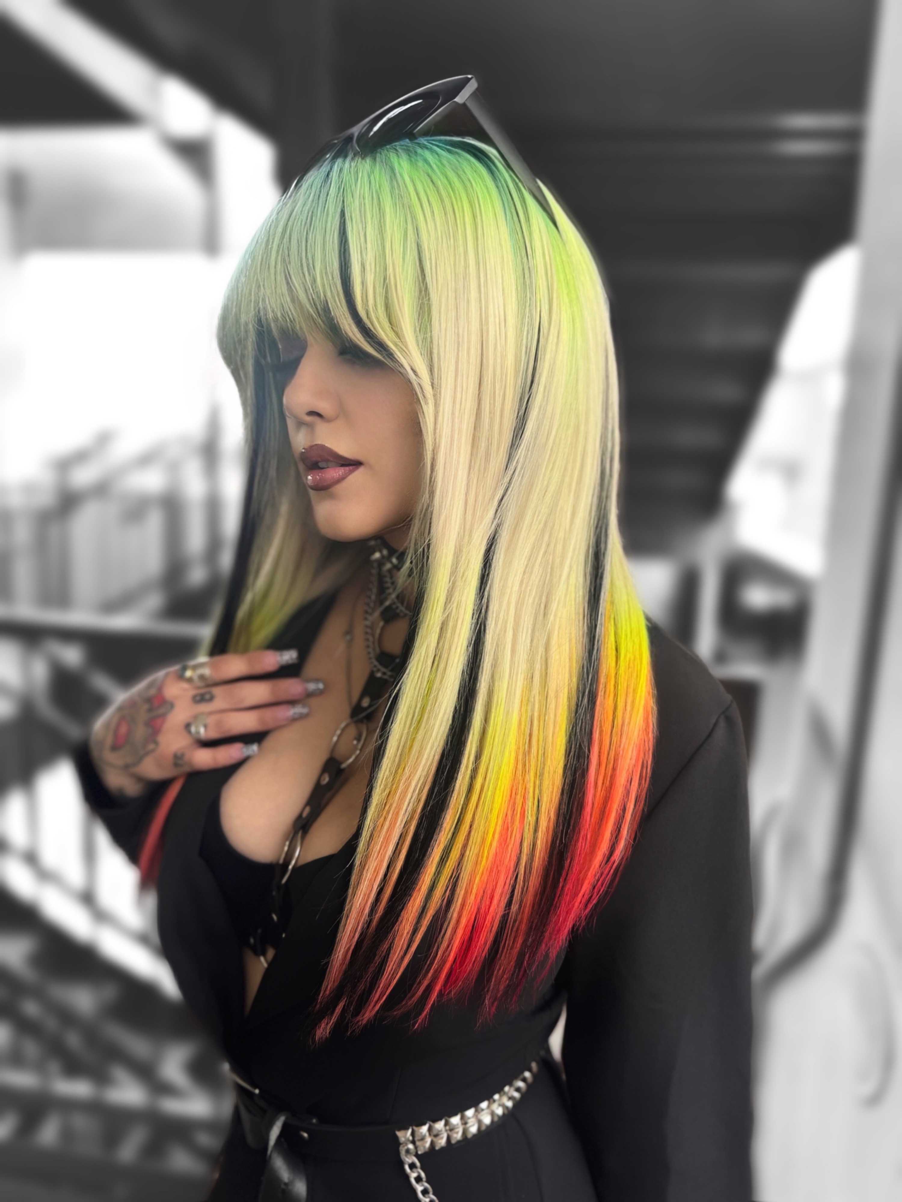Liz Avalos — Color Blocking ONESHOT Hair Awards entry