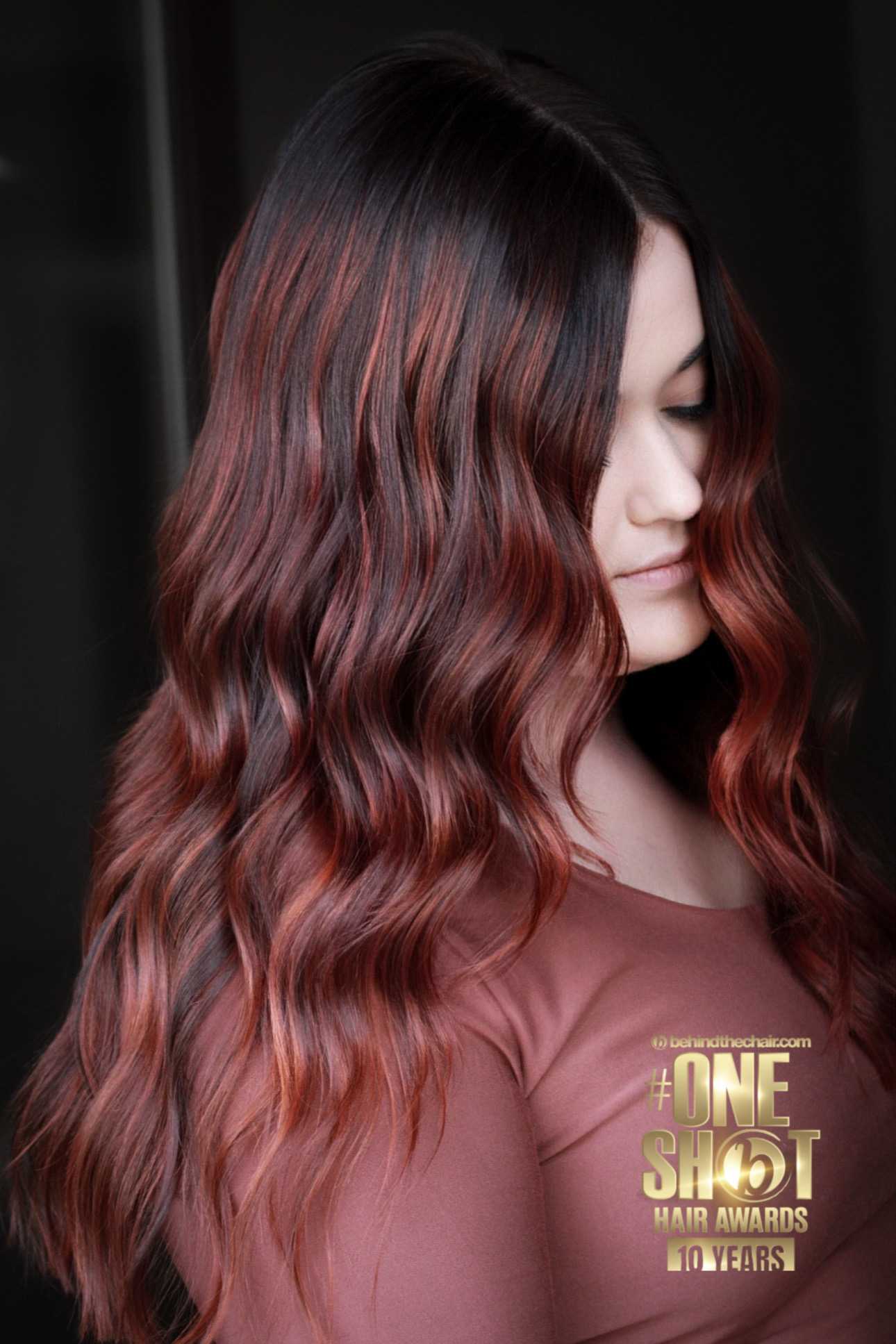 Brittany McEntire — Warm Balayage ONESHOT Hair Awards entry