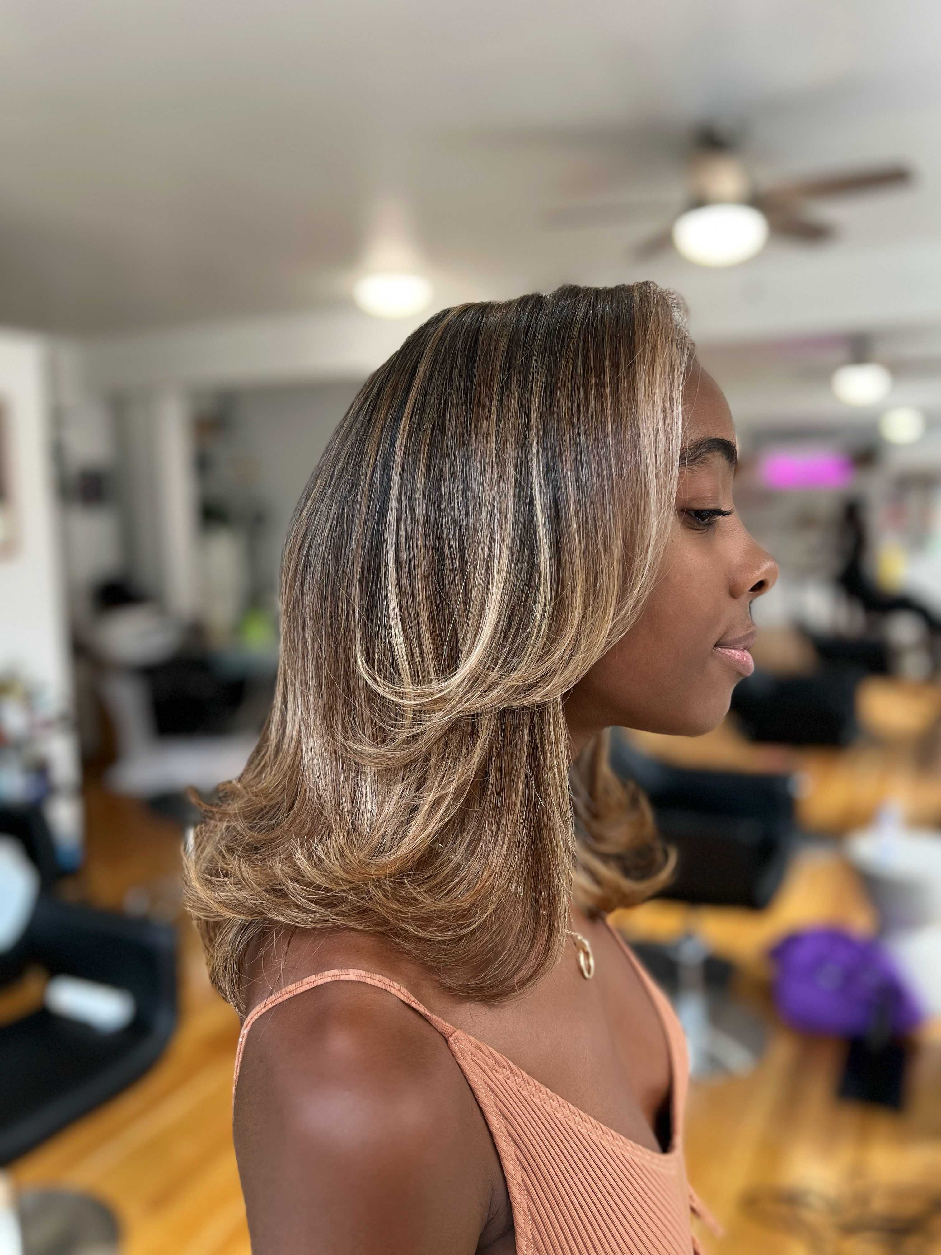 Illeisha Lussiano — Blondes ONESHOT Hair Awards entry