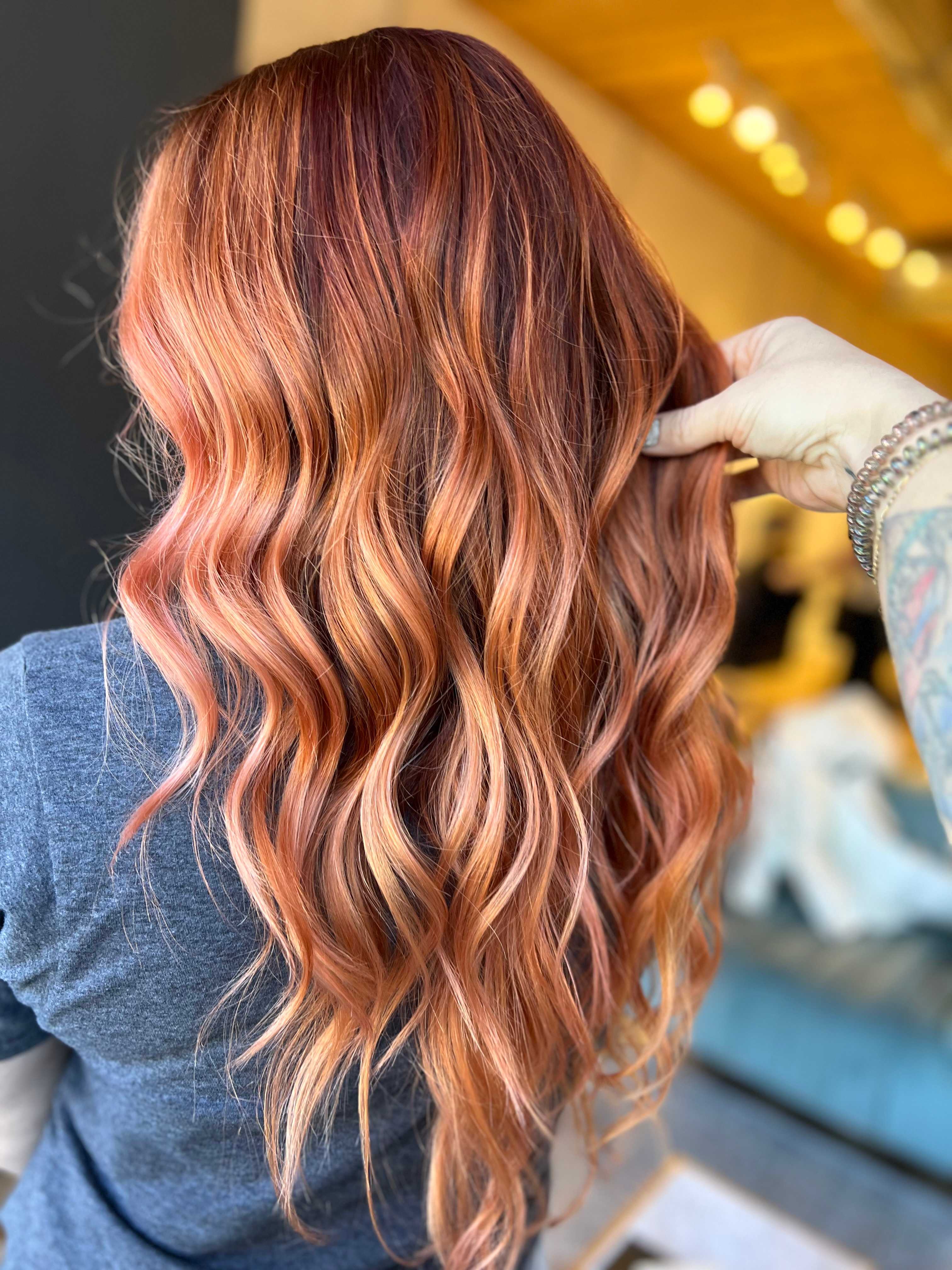 Allie Burton — Warm Balayage ONESHOT Hair Awards entry