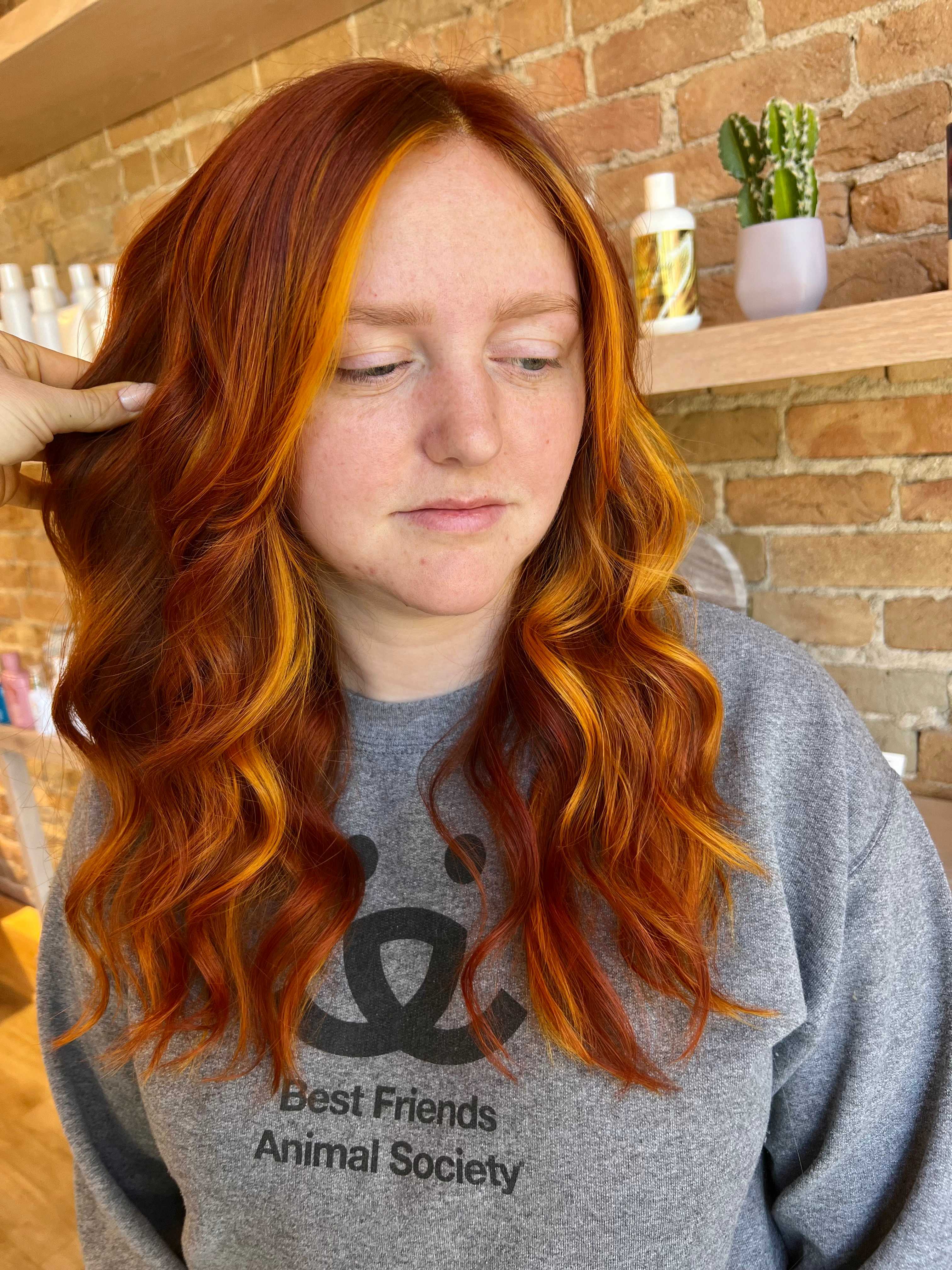 Allie Burton — Reds ONESHOT Hair Awards entry