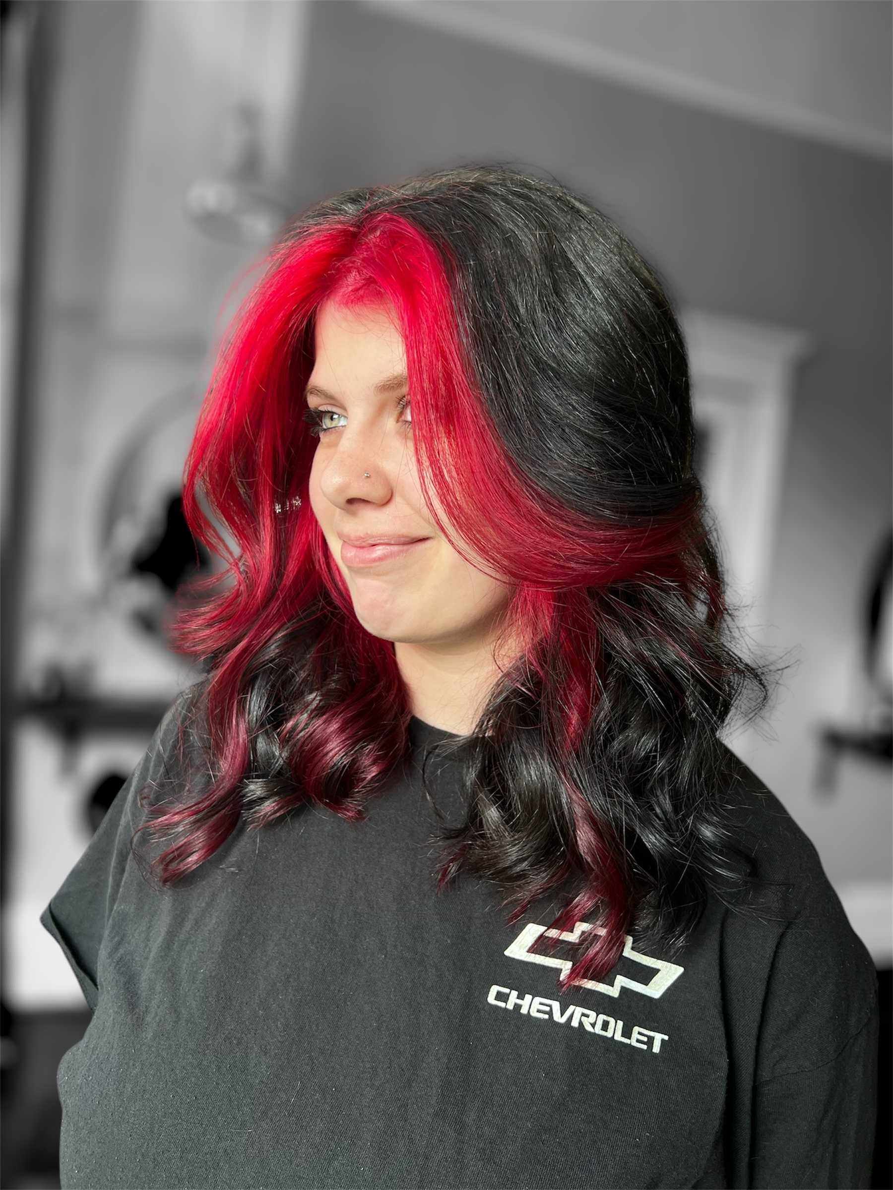 Samantha Sutherland — Color Blocking ONESHOT Hair Awards entry